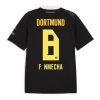 Camiseta Borussia Dortmund Felix Nmecha #8 Segunda Equipación Replica 2026-27 mangas cortas
